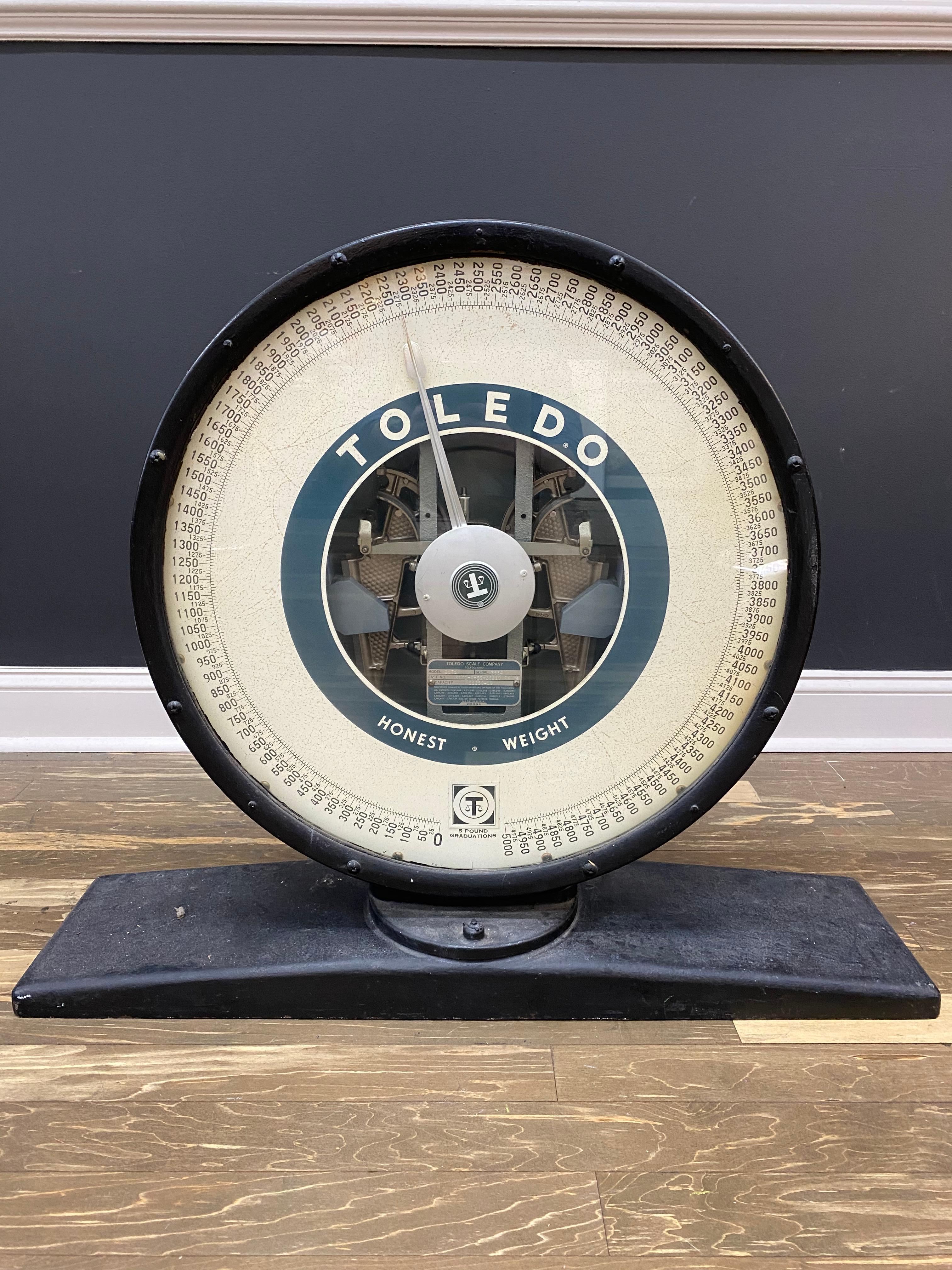 Vintage Toledo Scale Top 1