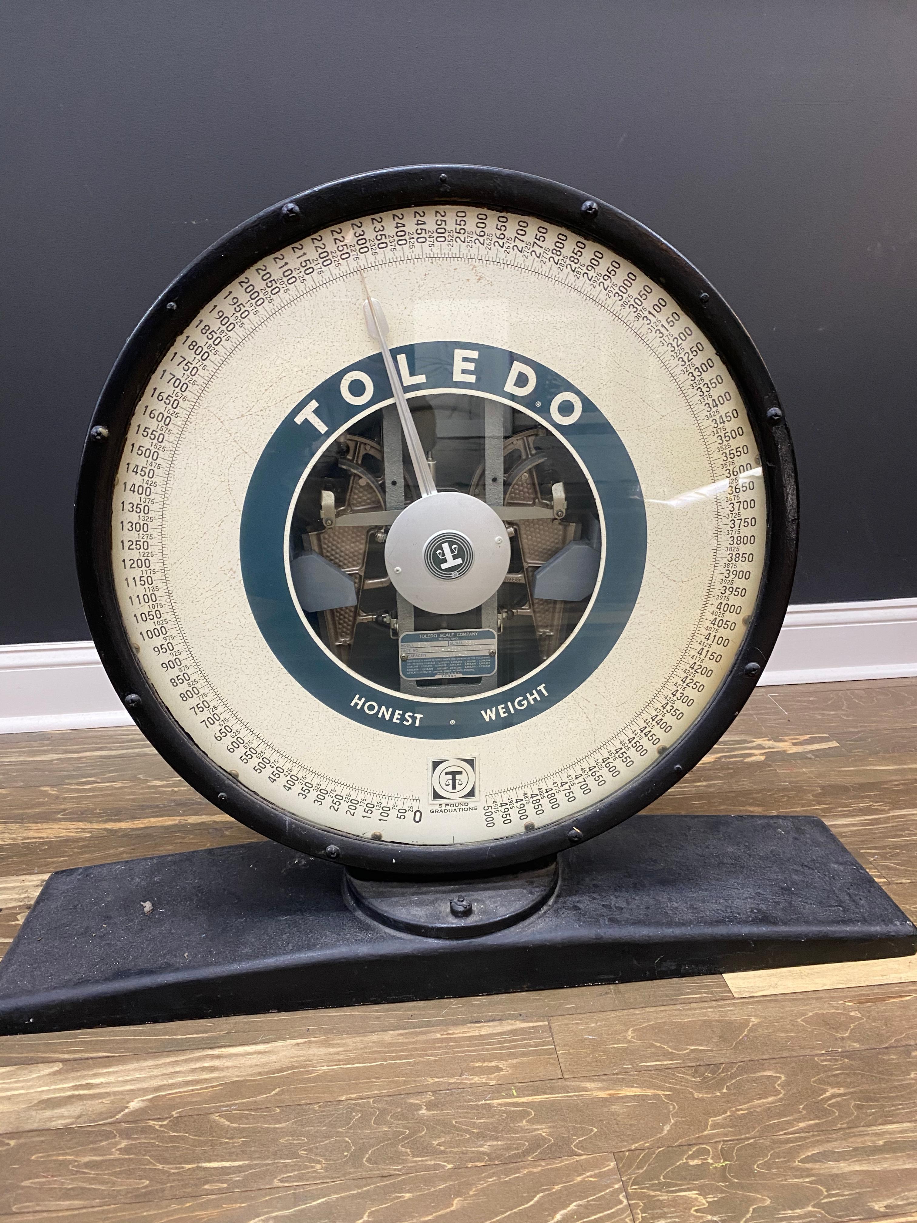 Vintage Toledo Scale Top 2