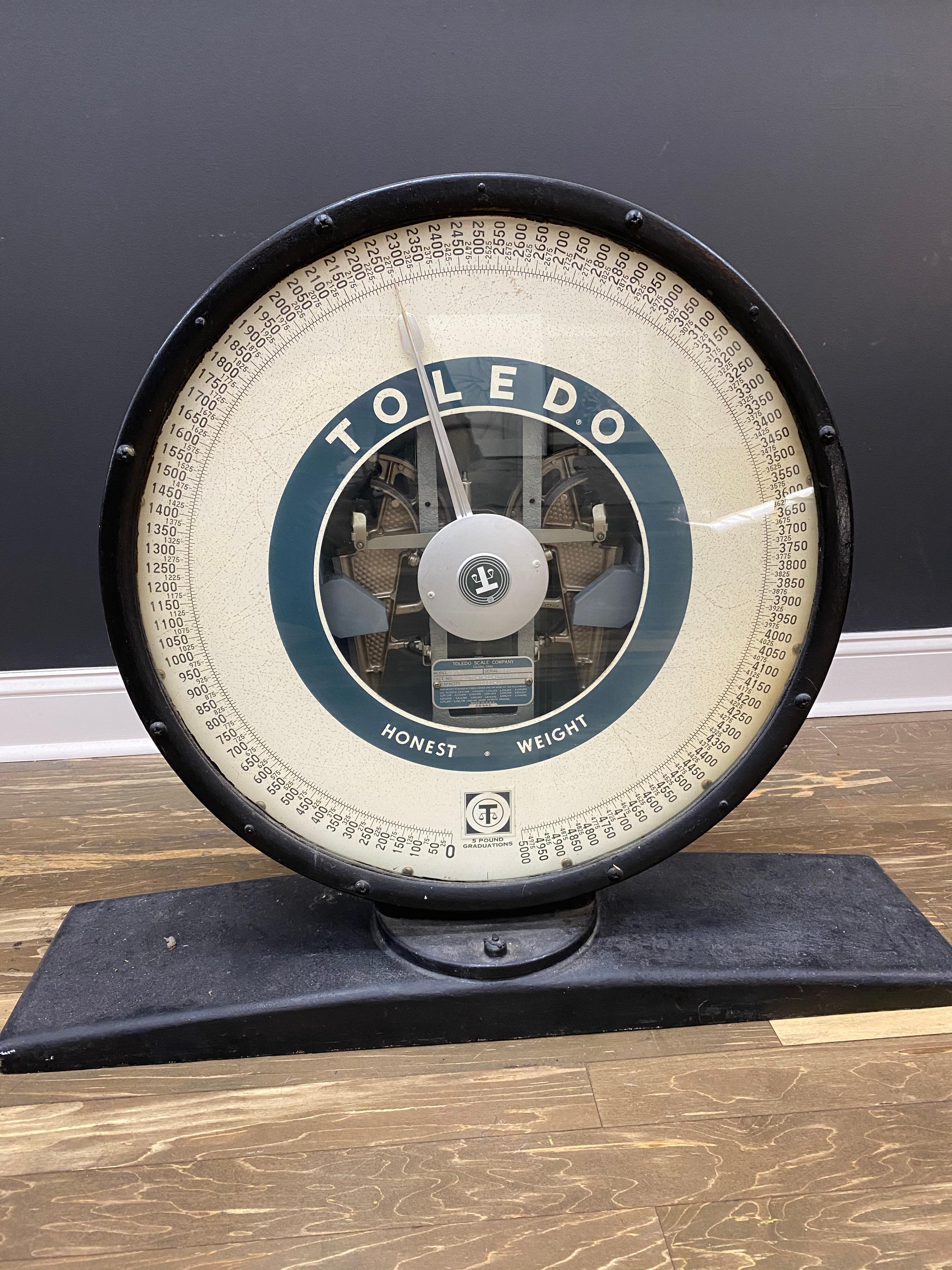 Vintage Toledo Scale Top 3