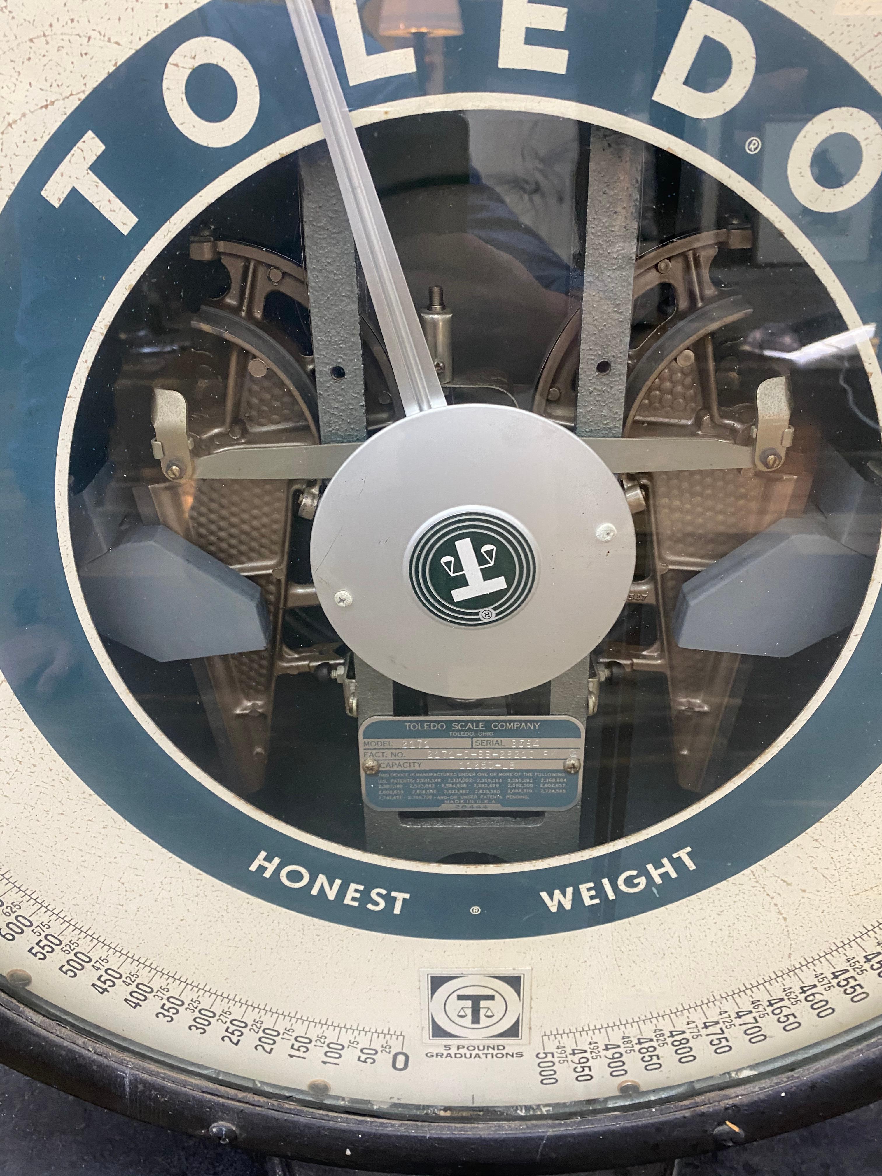 North American Vintage Toledo Scale Top