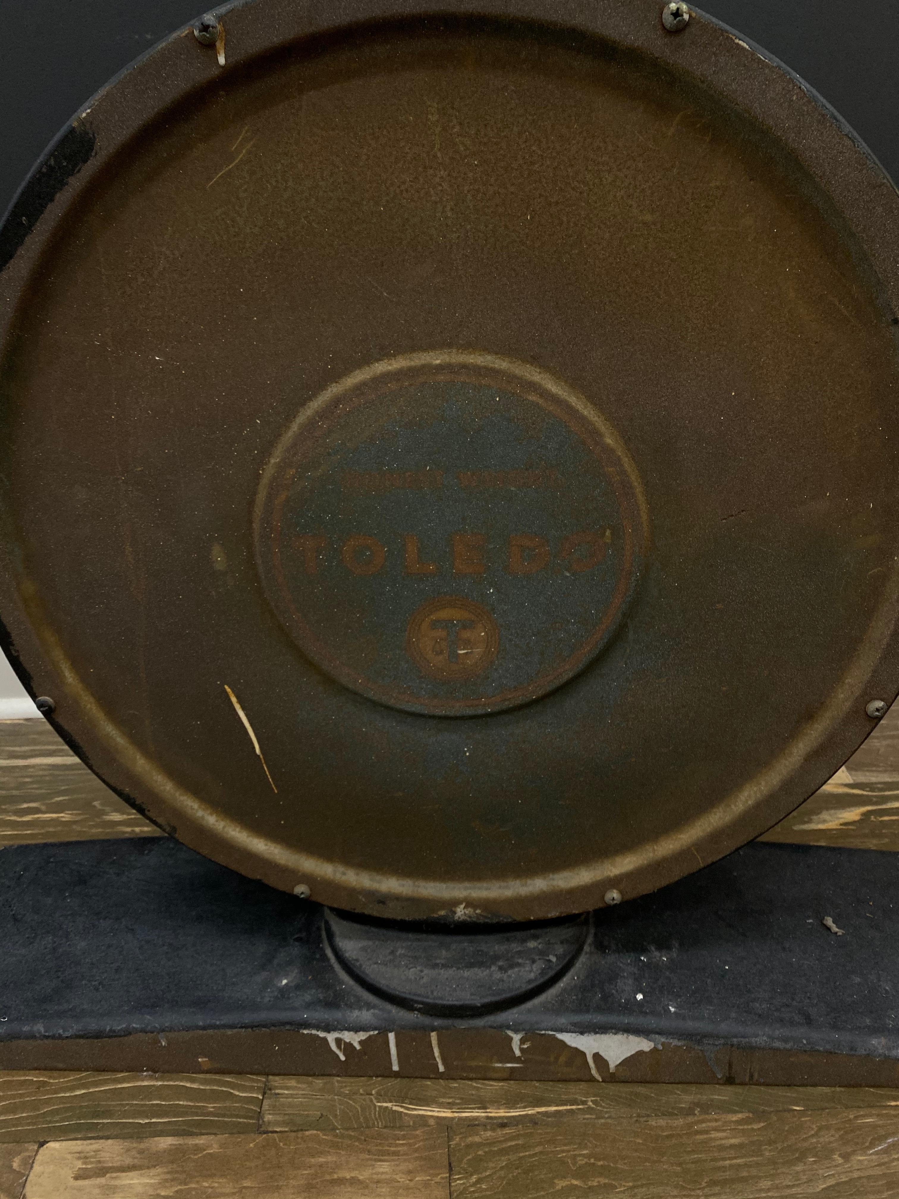 Mid-20th Century Vintage Toledo Scale Top
