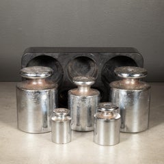 Vintage Toledo Solid Steel Graduating Weights c.1930-1950