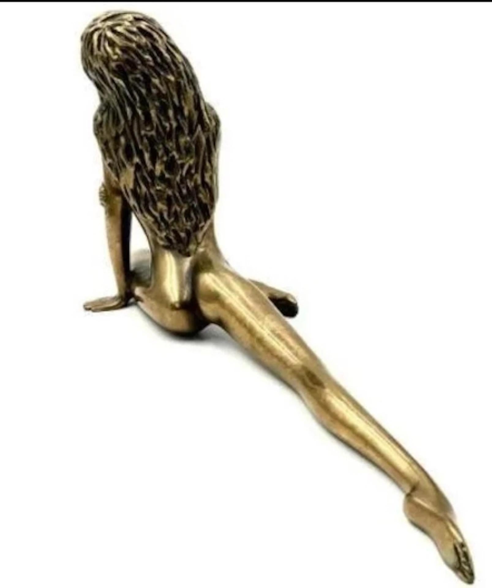 Classico americano Scultura vintage di Tom Bennetts firmata a mano 
