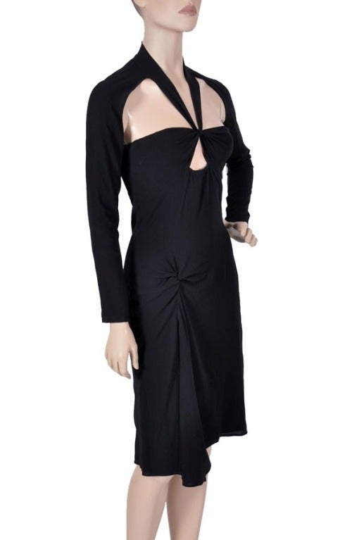 Black VINTAGE TOM FORD for GUCCI BLACK DRESS