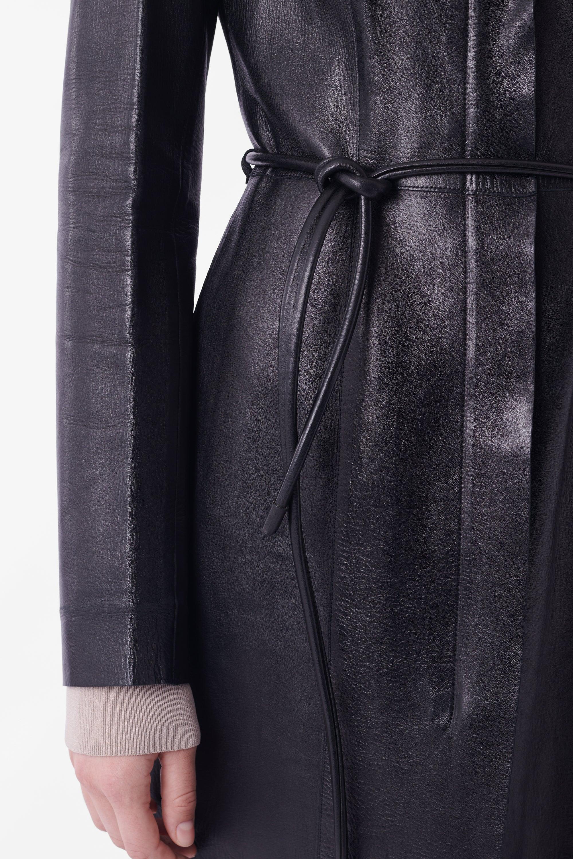 Women's Vintage Tom Ford for Gucci F/W 1999 Runway Leather Coat