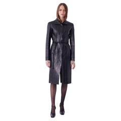 Vintage Tom Ford for Gucci F/W 1999 Runway Leather Coat