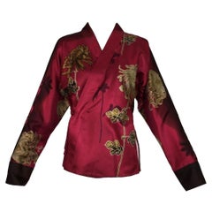 Vintage Tom Ford for Gucci Silk Kimono Shirt