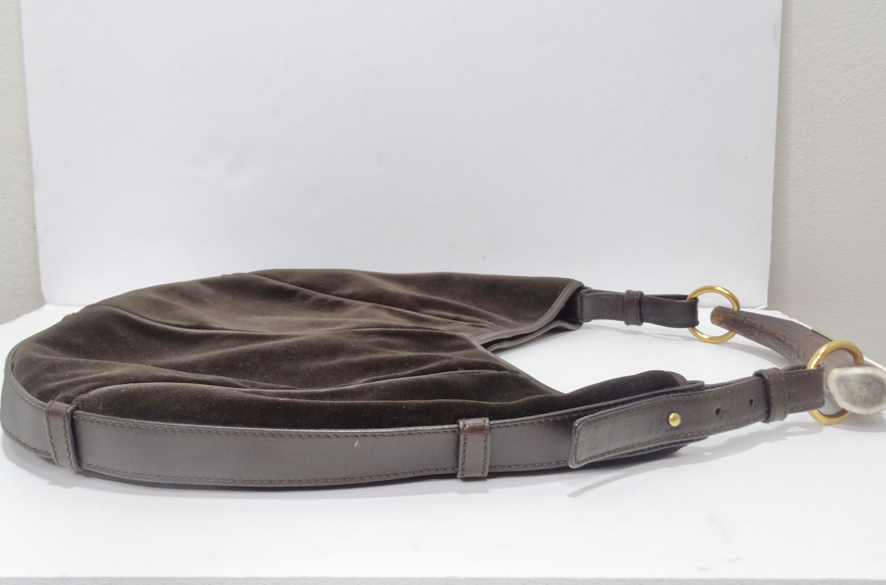 Vintage Tom Ford for Yves Saint Laurent Velvet Beaded Mombasa Handbag 1