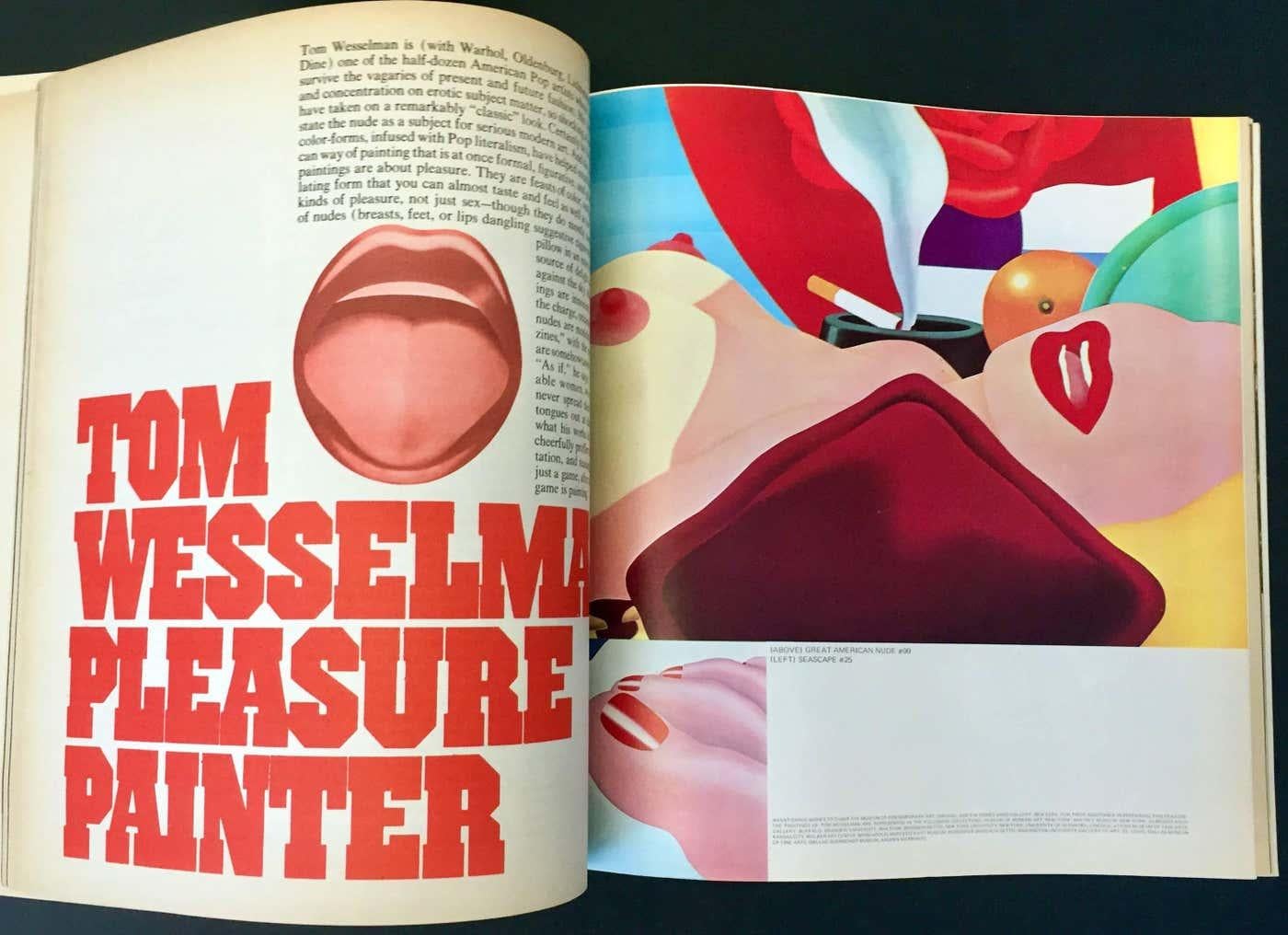 Tom Wesselmann Avant-Garde 'Magazin' 1968 (Tom Wesselmann-Akte) (Postmoderne) im Angebot