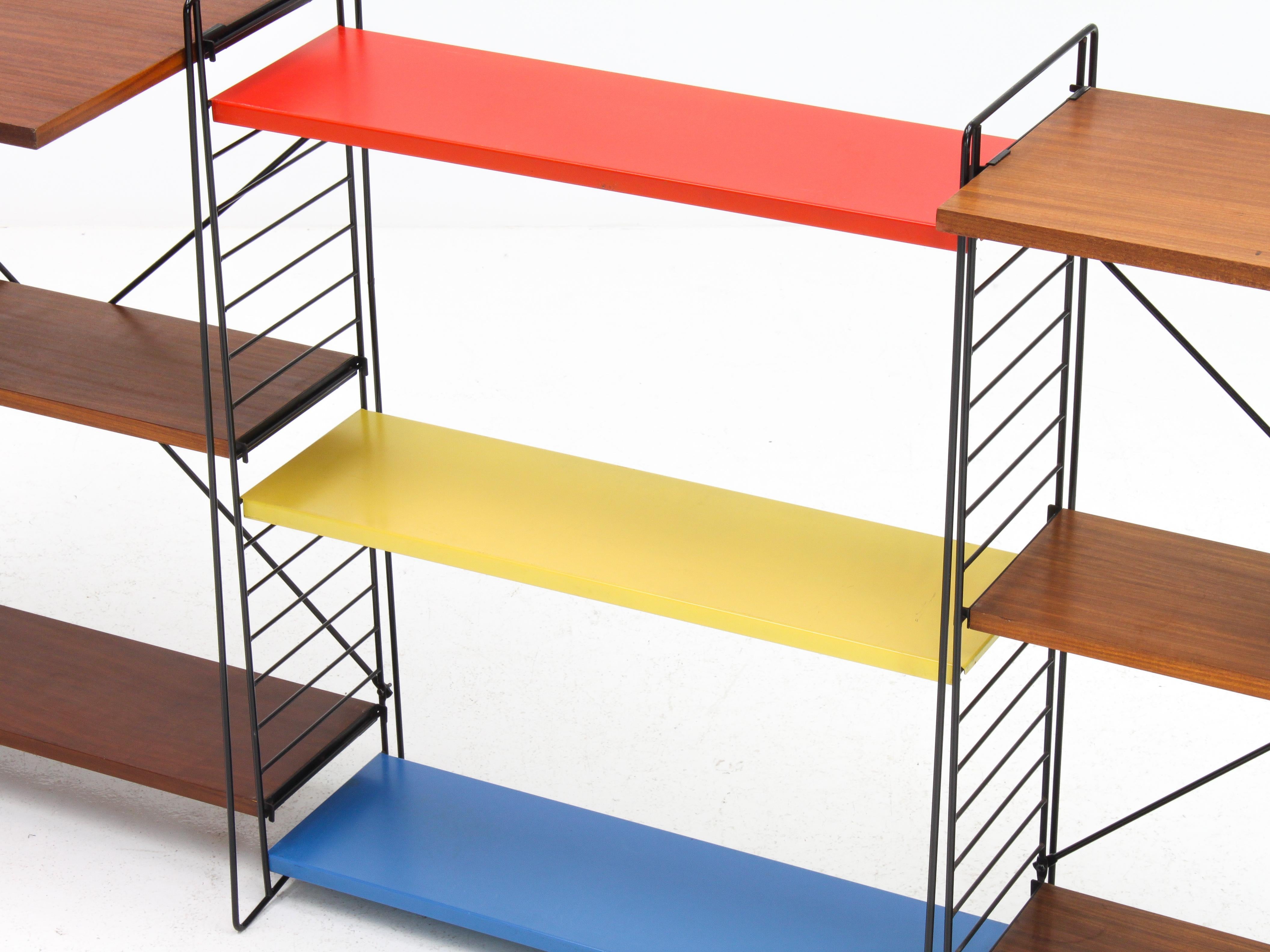freestanding desk shelf