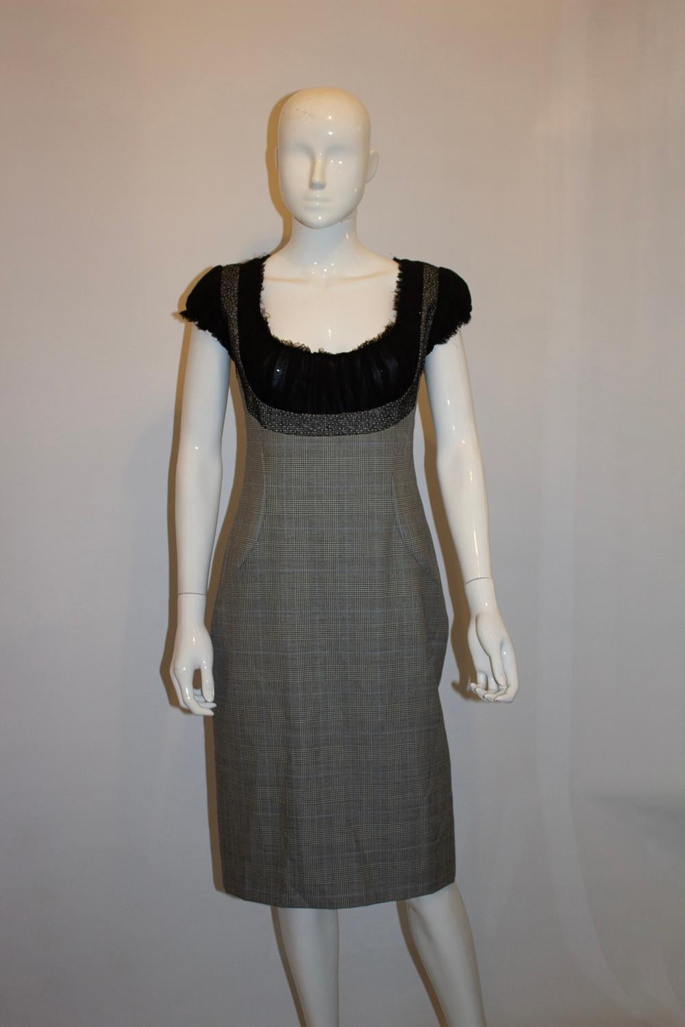 Vintage Tomasz Starzewski Kleid (Schwarz) im Angebot