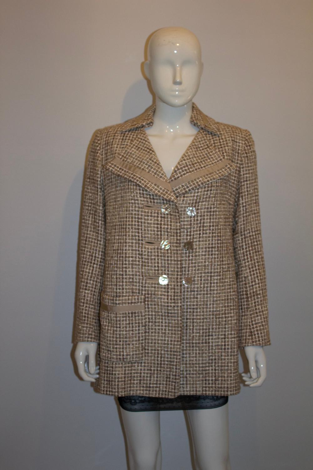Gray Vintage Tomasz Starzewski Jacket For Sale