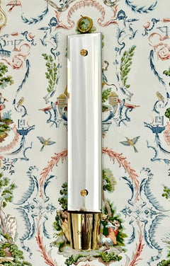 Vintage Tommi Parzinger Bevel Mirrored Wall Sconce WIth Planter For Dorlyn