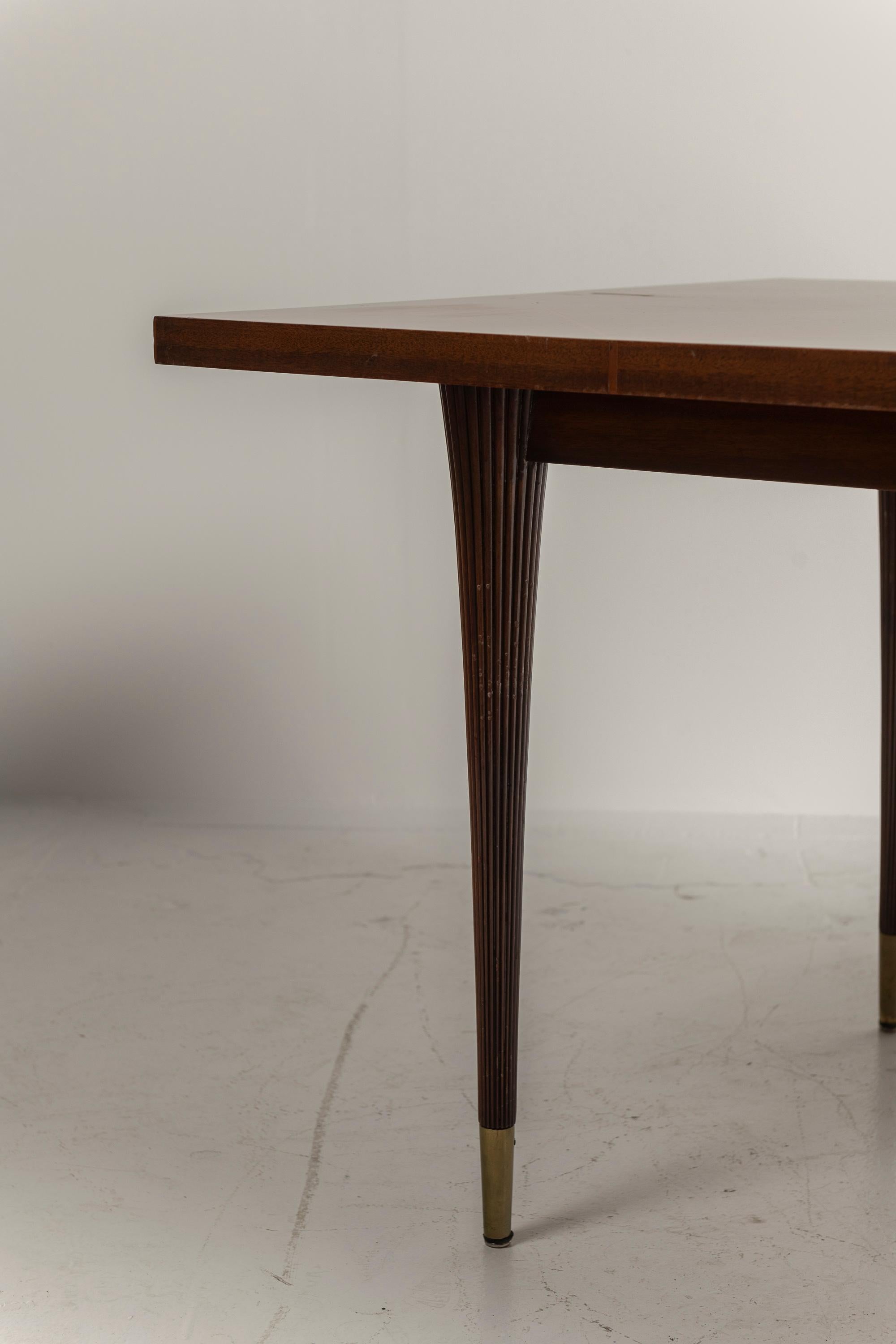 Vintage Tommi Parzinger for Charak Extendable Dining Table, c 1950s For Sale 6