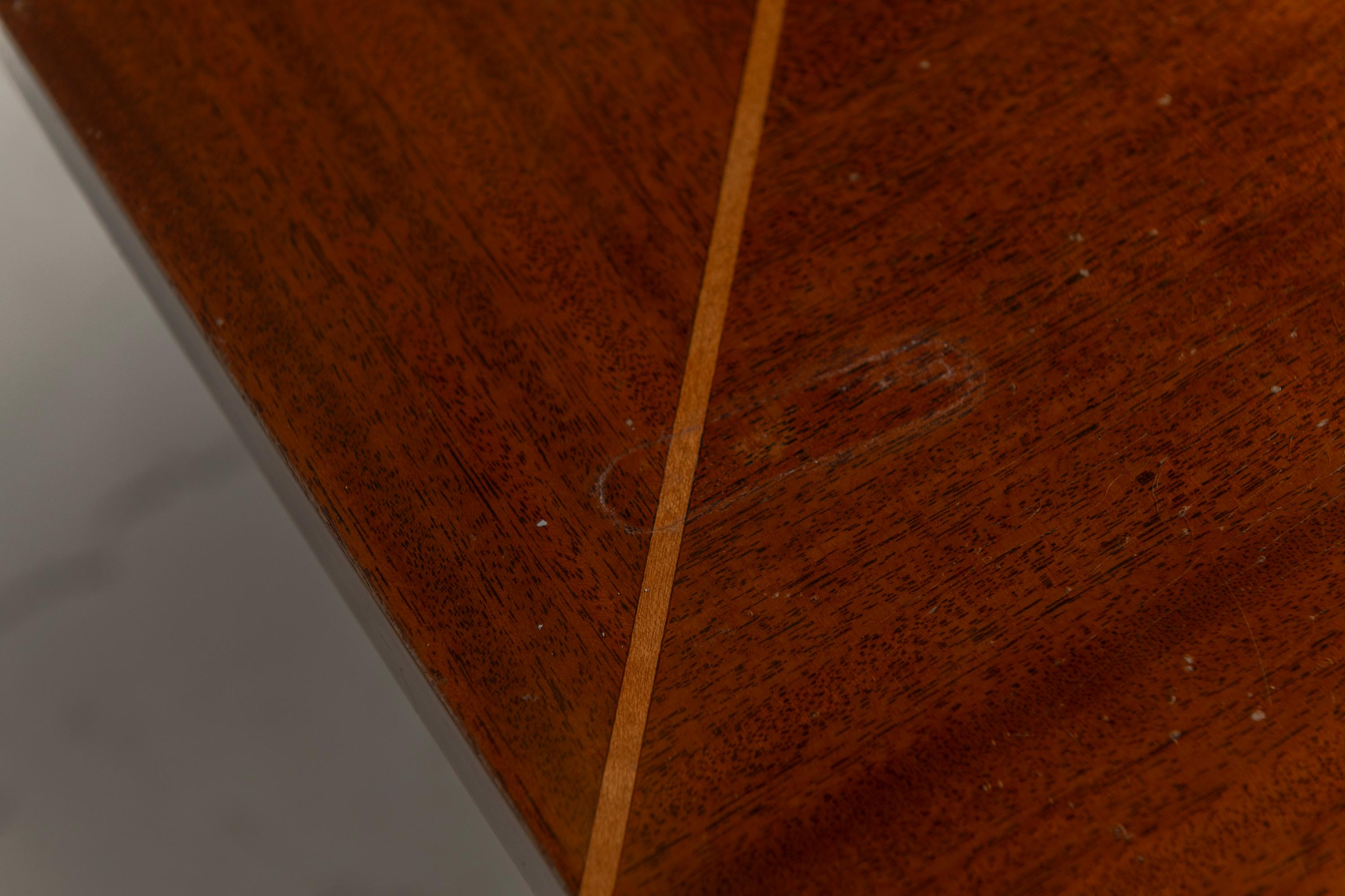 Brass Vintage Tommi Parzinger for Charak Extendable Dining Table, c 1950s For Sale