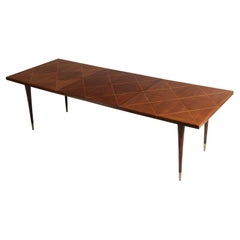 Vintage Tommi Parzinger for Charak Extendable Dining Table, c 1950s