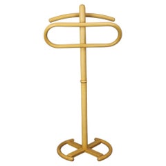 Vintage TON Bentwood Clothes Stand Valet Rack Czechoslovakia 1980s