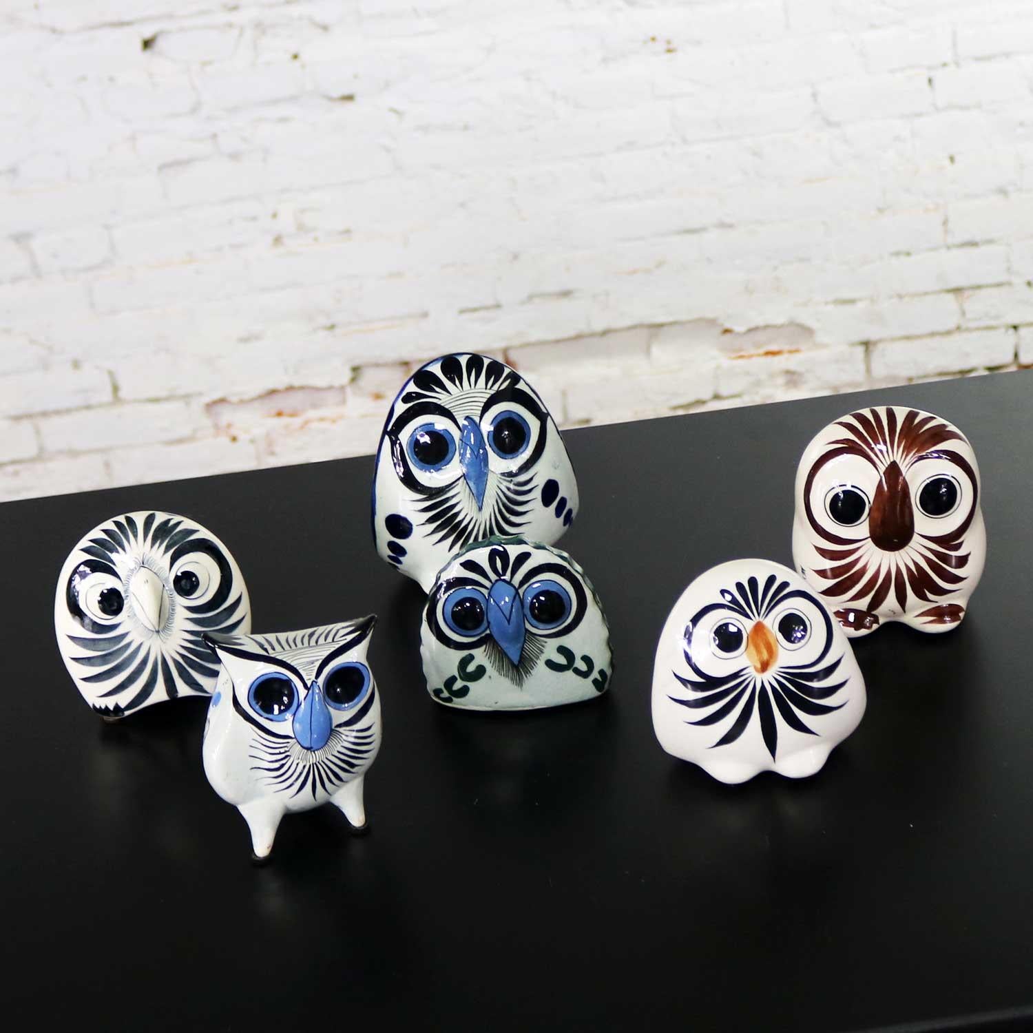 mexican pottery owl