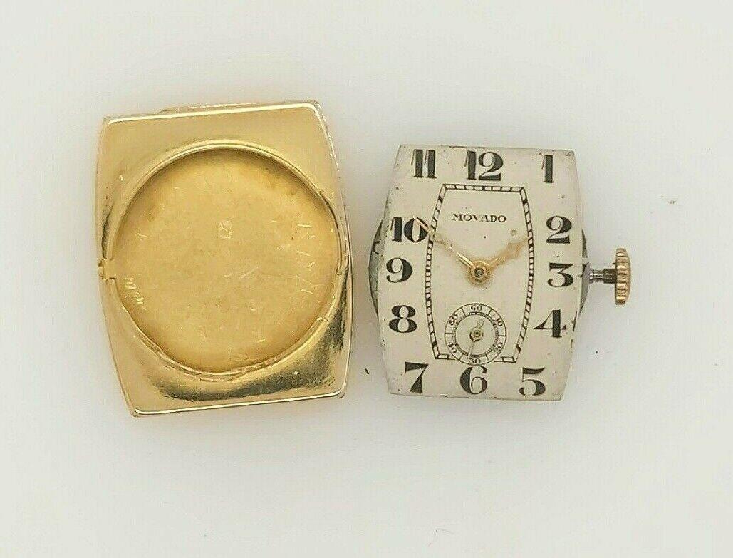 vintage movado gold watch