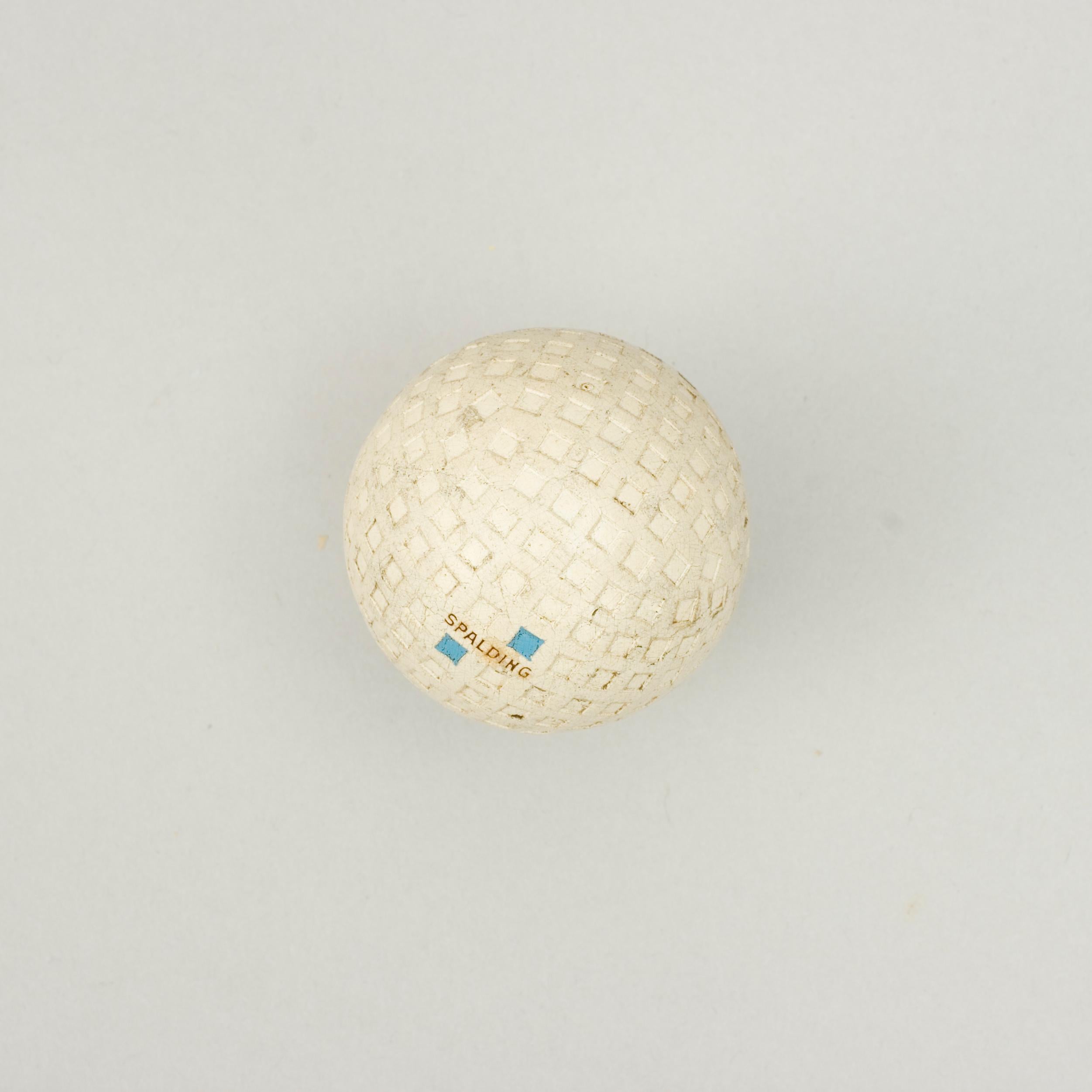 Rubber Vintage Top Flite Golf Ball with Mesh Pattern For Sale