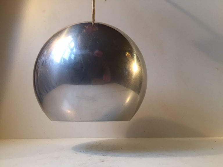 Vintage 'Topan' Ball Pendant Lamp by Verner Panton for Louis Poulsen, 1960s  at 1stDibs