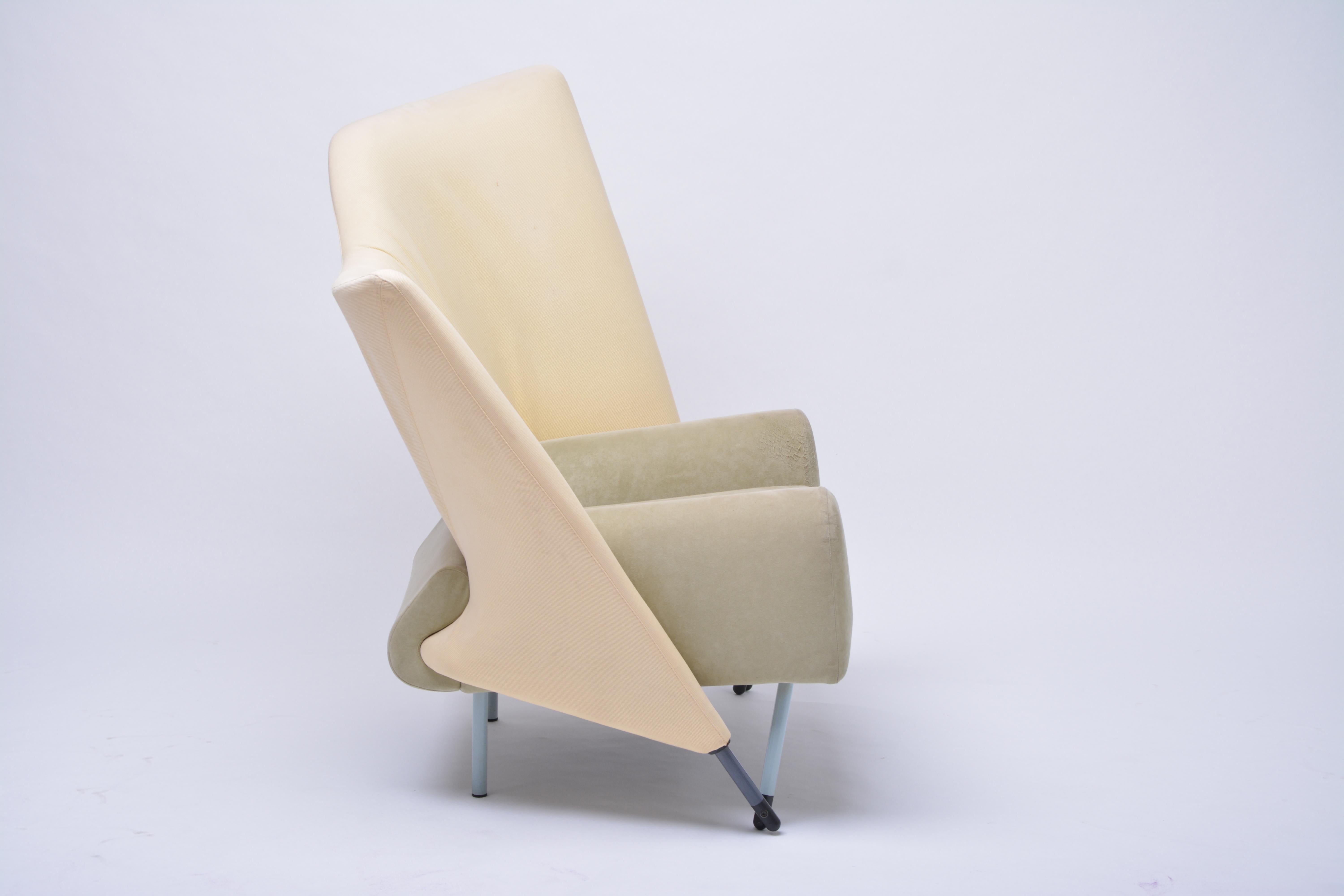 Post-Modern Vintage Torso Lounge Chair by Paolo Deganello for Cassina, 1982