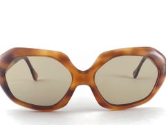 Vintage Tortoise Chisti  1970'S Sunglasses Made in France