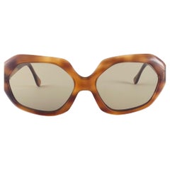 Vintage Tortoise Chisti  1970'S Sunglasses Made in France