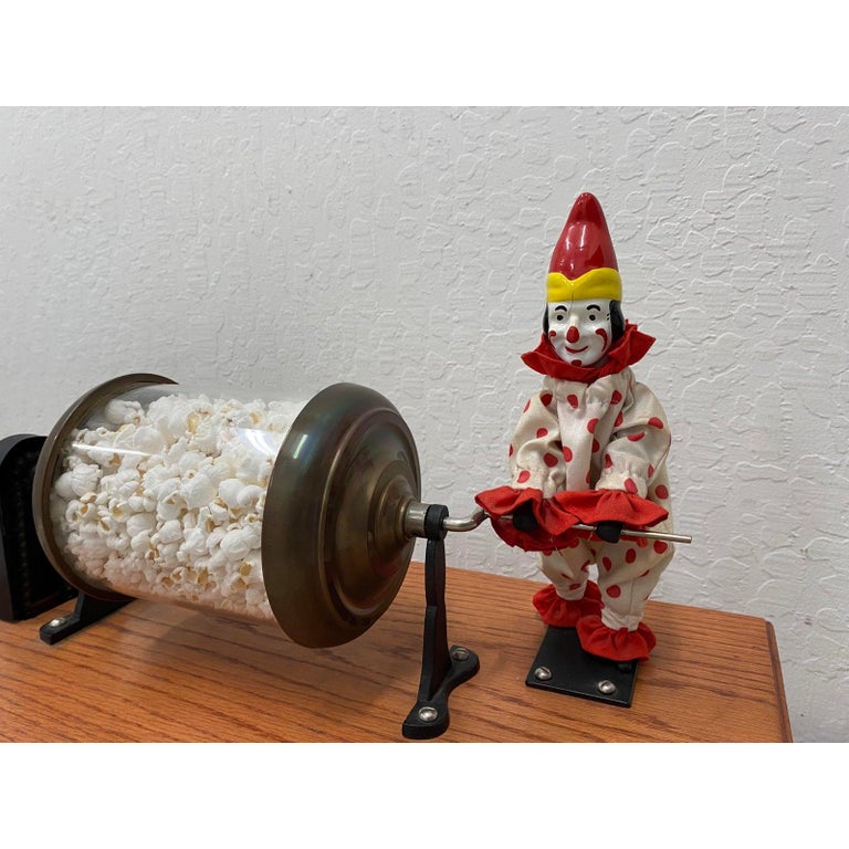 Vintage Tosty Rosty Clown Popcorn Machine Action Figure, circa 1930 at ...