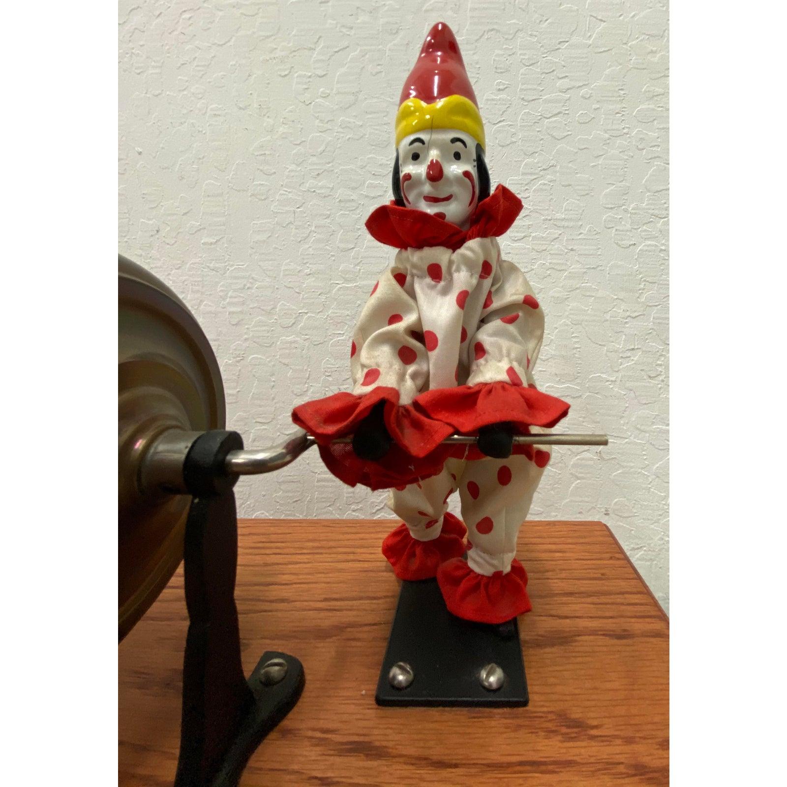 American Vintage Tosty Rosty Clown Popcorn Machine Action Figure, circa 1930