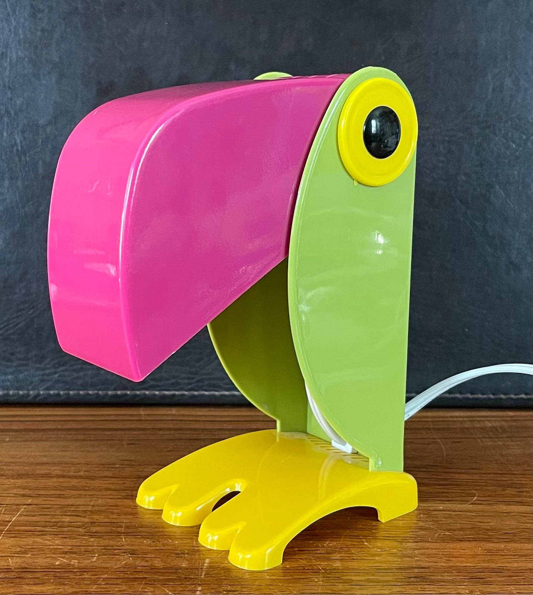 Vintage Toucan Table Lamp in the Style of Old Timer Ferrari For Sale 7
