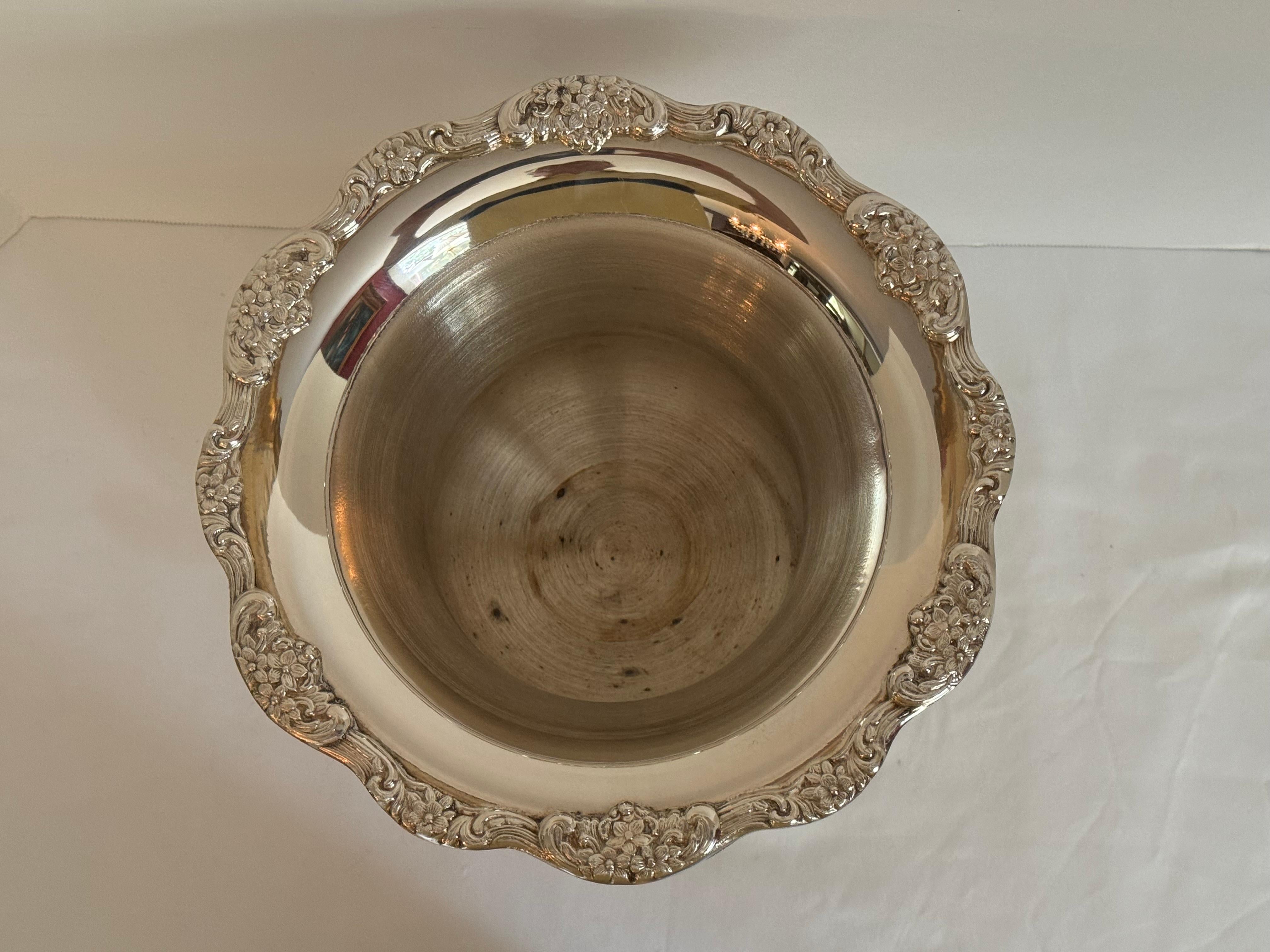 American Vintage Towle Regency Silver Plated Trophy Cup Ice Bucket