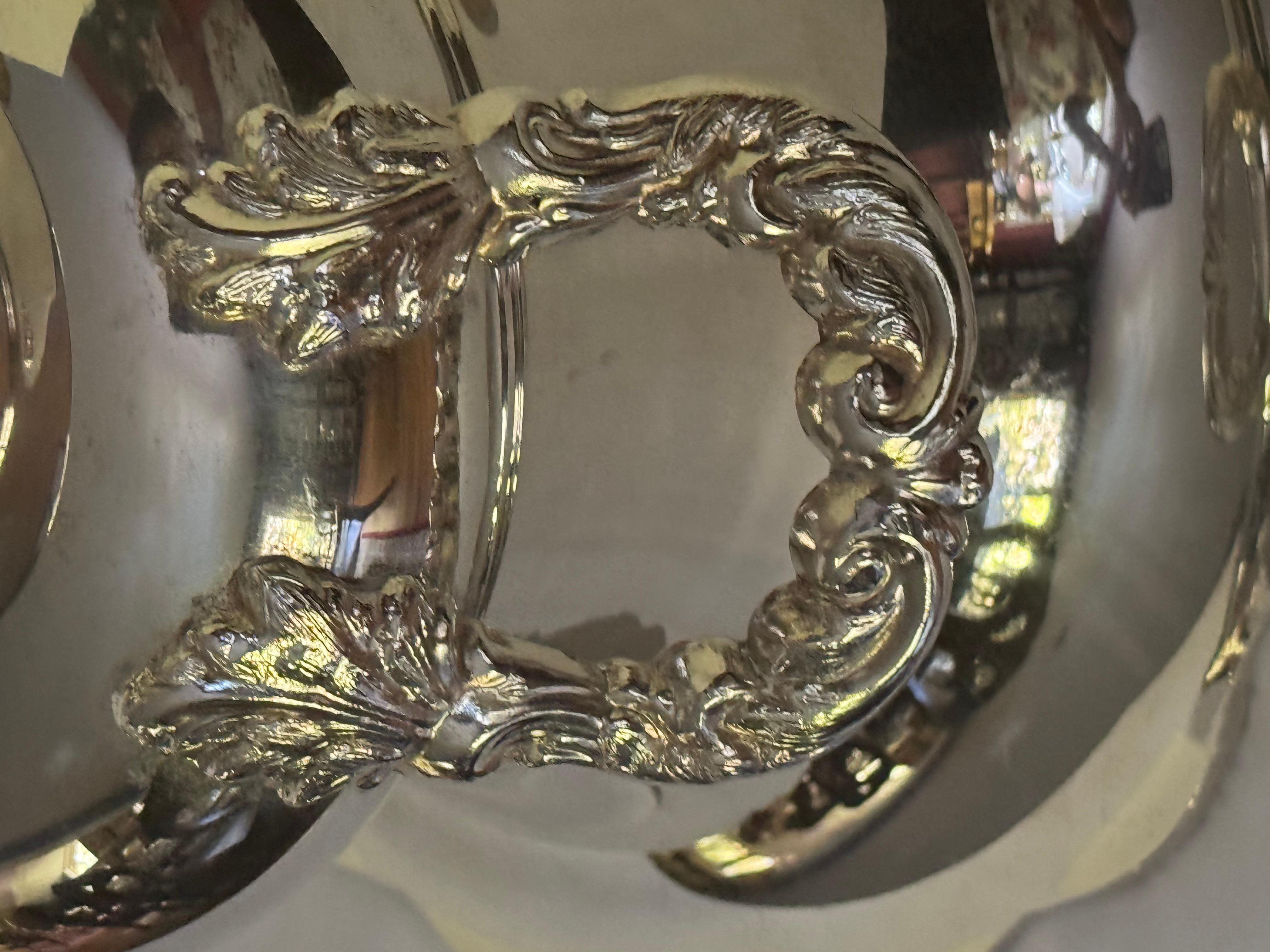 Vintage Towle Regency Silver Plated Trophy Cup Ice Bucket 1