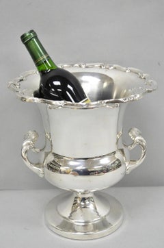 Vintage Towle Silver Plated Trophy Cup Urn Champagne Chiller Bar Ice Bucket