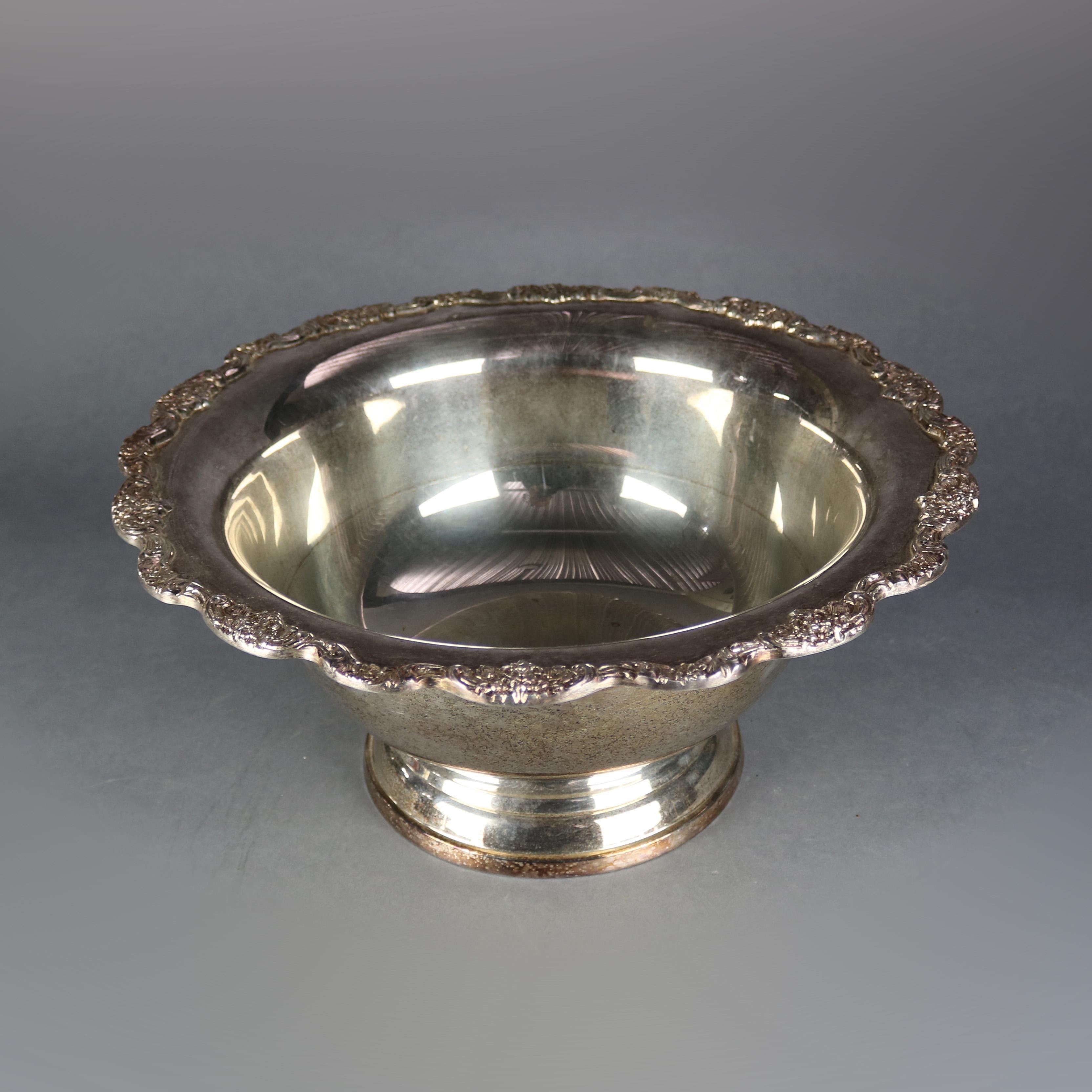 towle silver plate bowl