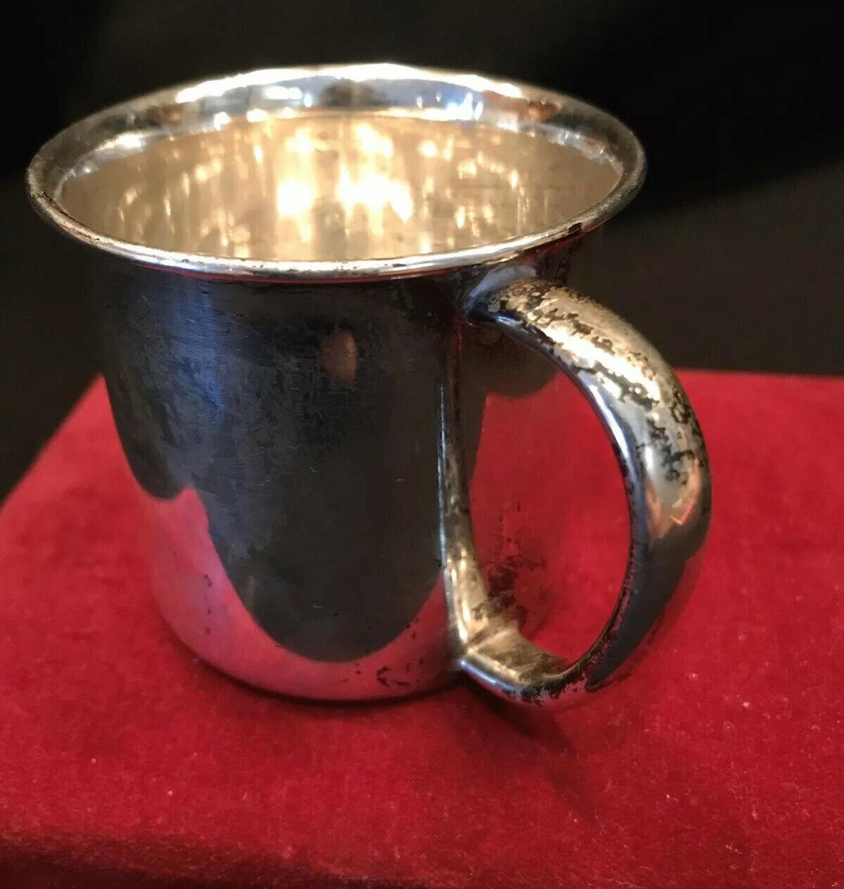 towle sterling baby cup