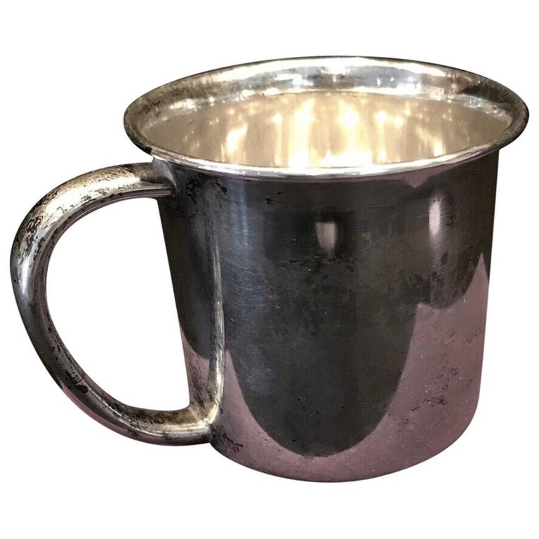 Sterling Silver Baby Cup 31 For Sale On 1stdibs
