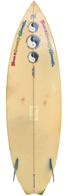 Vintage Town & Country Surfboard by Dave Wallace