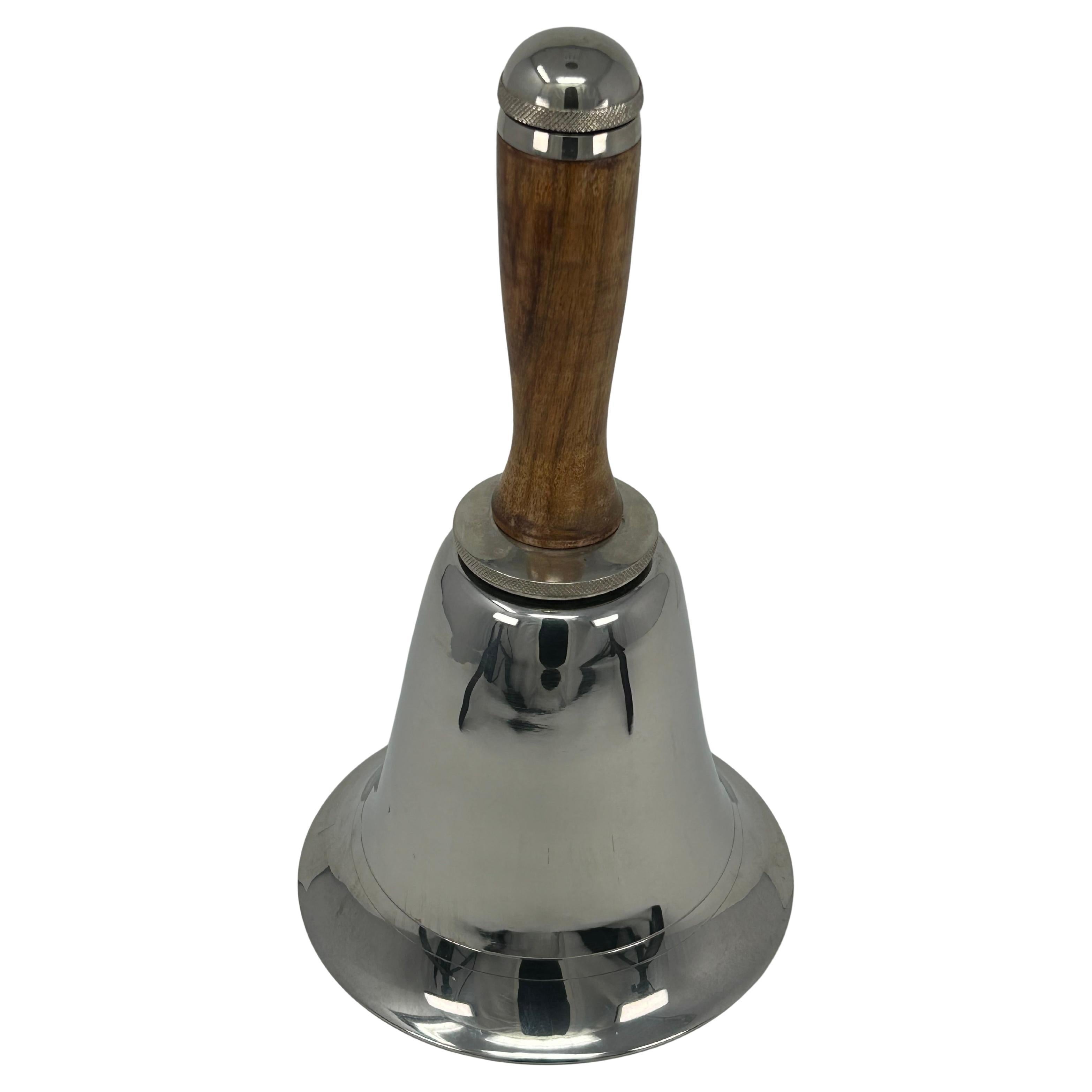 Vintage Townes Chrome Bell-Form Cocktail Shaker, avec clapet