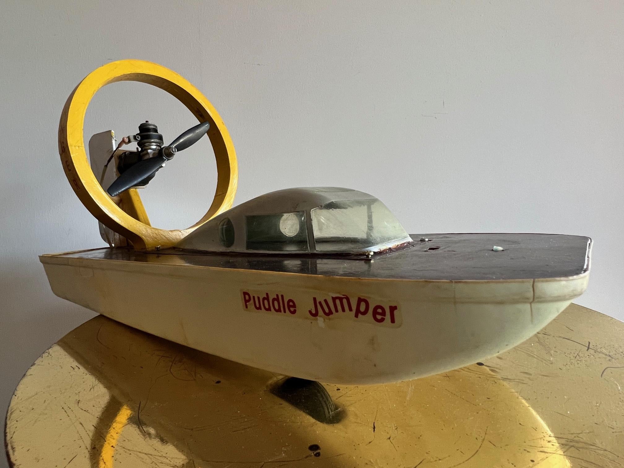 Vintage Toy Air Boat Model Puddle Jumper 3