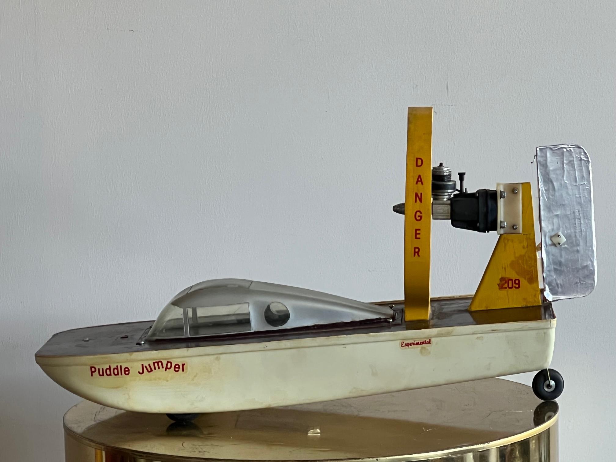 Vintage Toy Air Boat Model Puddle Jumper 4