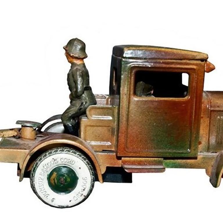 Européen Joueur vintage, camion et chariot de chasse militaire en vente