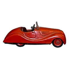 Vintage Toy, Wind Up Schuco Akustico 2002 Car, Mid-20th Century