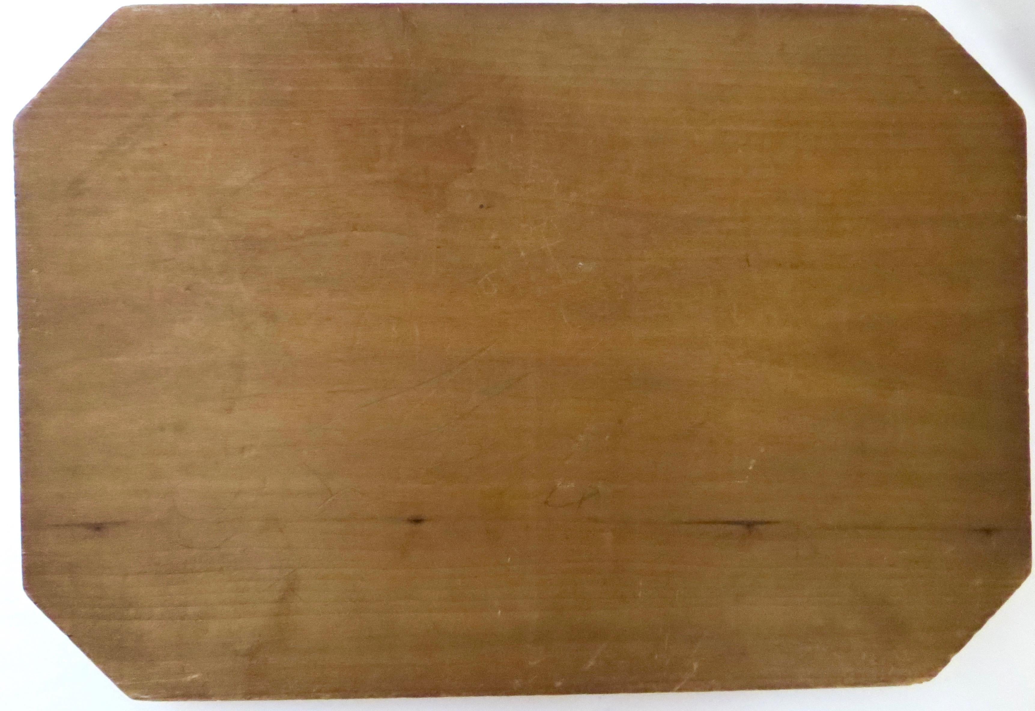 Hand-Crafted Vintage Toy Wooden Spelling Board, American, circa 1890 For Sale