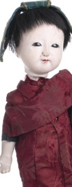 Vintage toys - Japanese doll - Circa 1900