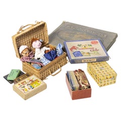 Vintage toys - Play sets; puzzles and puppets