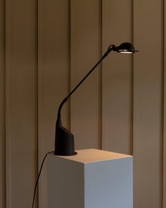 Vintage TPB Table Lamp in Black Model 3014, Italy, 1980s