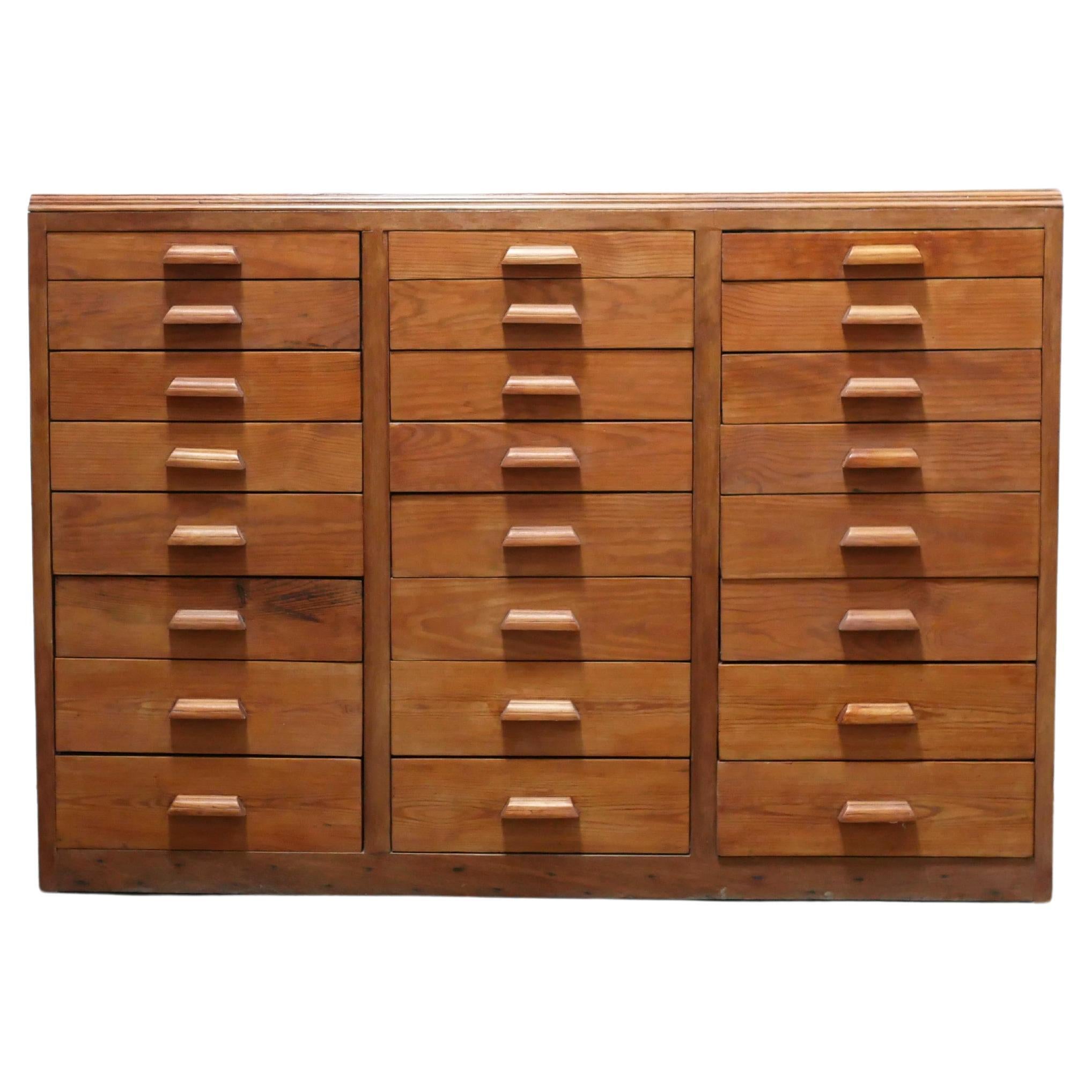 Vintage trade furniture with drawers