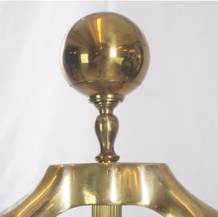 Vintage Traditional Brass Valet Stand