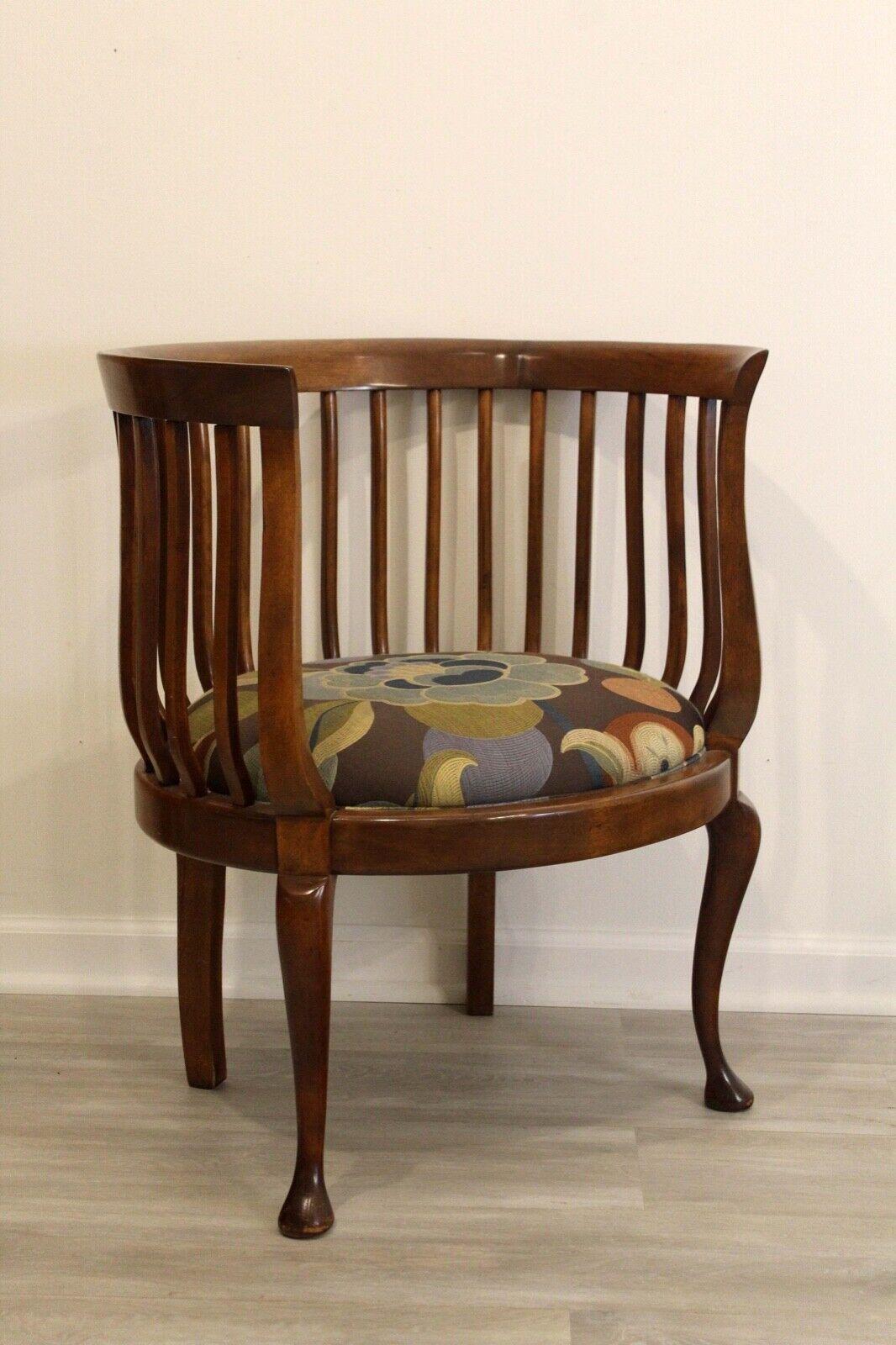 antique barrel chair value